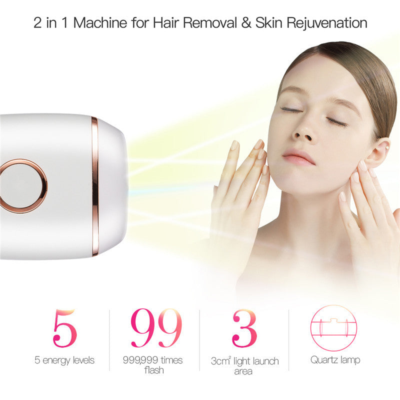 IPL Laser Hair Removal Machine – Painless, Portable & Effective ✨