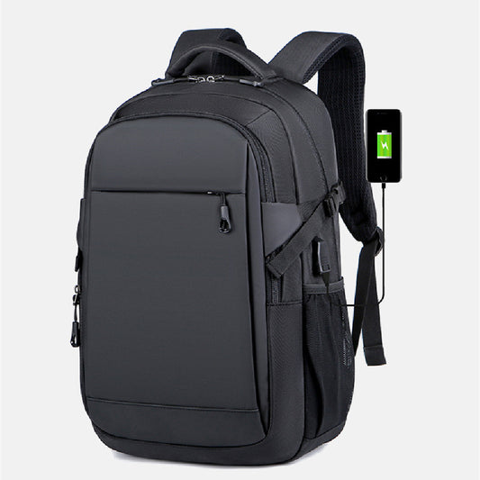 Trendy Men's Double-Shoulder Backpack – Sleek & Spacious Travel Essential